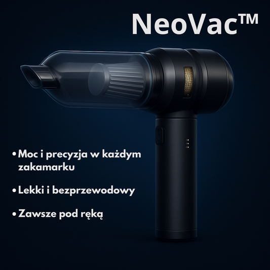 NeoVac™ – Nowa era odkurzania w twoim aucie